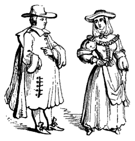 Common people's dress 1698