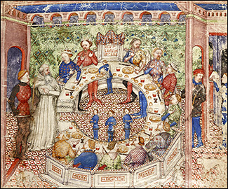 Sir Galahad Presented to take his Place with the Knights of the Round Table.