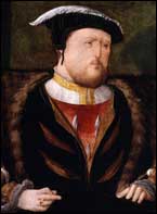 King Henry VIII 1535-40 Unknown artist.