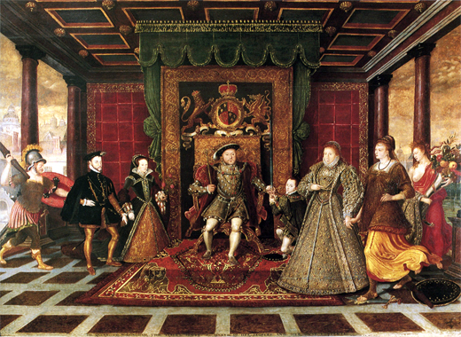 Allegory of the Tudor Succession, c. 1572.