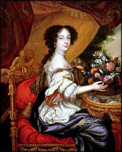Barbara, Duchess of Cleveland, by Henri Gascard, c1670.