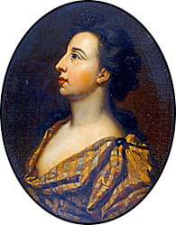 Actress Elizabeth Barry. Sir Godfrey Kneller, c1675.