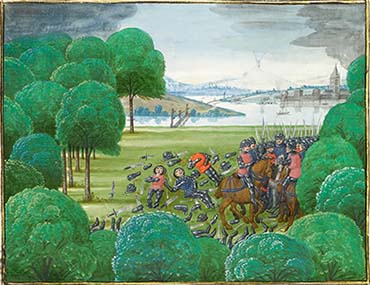Battle of Otterburn; Scottish defeat the English and
take Henry and Ralph Percy prisoner