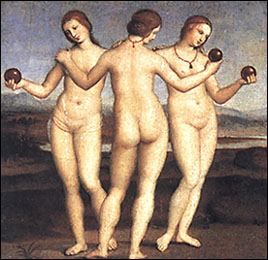 Raphael. The Three Graces