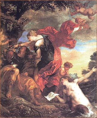 Van Dyck. Rinaldo and Armida. 1625.